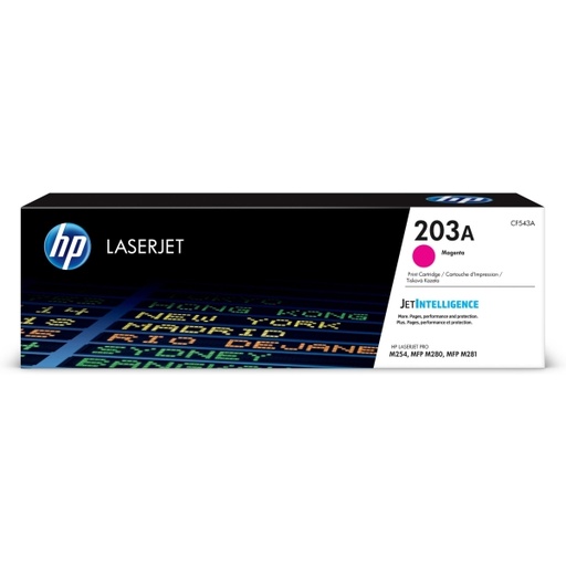 [HPCF543A] HP 203A CF543A originale Magenta laser toner per MFP M281 FDN